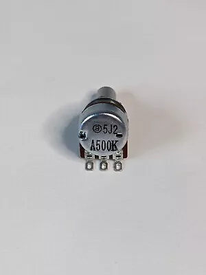 Audio Taper D-Shaft Mini Potentiometer 500k • $4.20