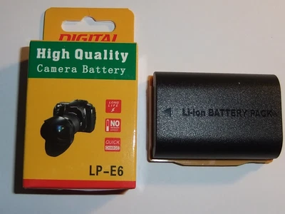 £12.99 • Buy Battery For Canon LP-E6  EOS 5D Mk II/III 5DS R 6D 7D/7D Mk II 60D  70D