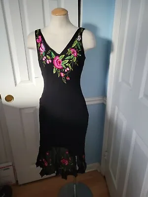 Cache Vintage Silk Dress 4 • $89