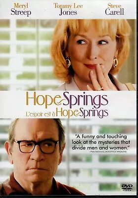 Hope Springs  - Meryl Streep Tommy Jones Steve Carell Mimi Rogers   Used DVD • $6.54