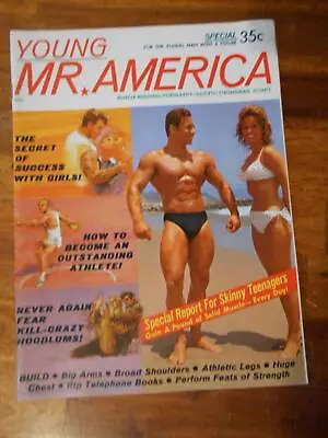 YOUNG MR AMERICA Bodybuilding Muscle Magazine JOHN TRISTRAM 7-64 • $23.49