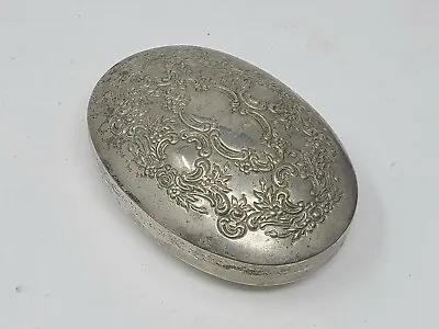 $39.98 • Buy Vintage Towle Silverplate Trinket Jewelry Box Japan Silverplated Ornate