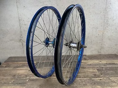 Bmx 24” Blue Wheels Suntour Coaster Acs Hub Vintage Old School Murray X24 • $199