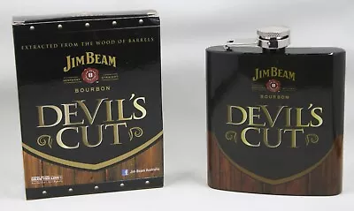 $24.95 • Buy New Jim Beam Devil's Cut Stainless Steel 6oz Hip Flask