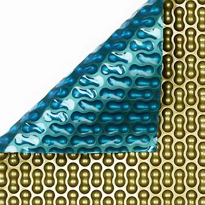 £128 • Buy 4m X 2m Geo-Bubble Gold And Jade 500 Micron Swimming Pool Solar Cover
