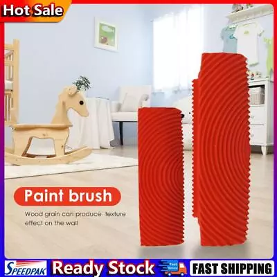 2pcs Wall Paint Runner Roller Brushes Household Wall Decorative DIY Tools Set I • £6.04