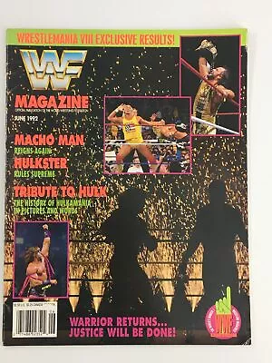 VTG WWF Magazine June 1992 Hulk Hogan Macho Man And Miss Elizabeth • $13.95