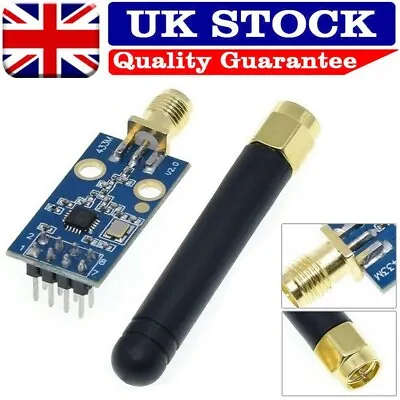 CC1101 Wireless Module + SMA Antenna Transceiver For Arduino 315/433/868/915MHZ • £7.85