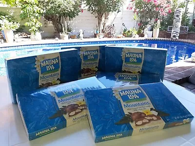 Chocolate Macadamia Nut MAUNA LOA   Mountains  6 Boxes 30oz Total SameDay SHIP! • $44.99