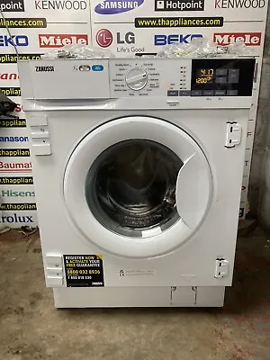 New Graded Zanussi 7kg 4kg Built In Integrated Washer Dryer Model Z716WT83BI • £395