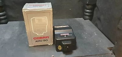 Cobra Auto 150 Vintage Camera Flash Unit Boxed • £0.99