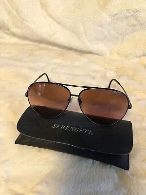 Vintage Serengeti Driver 5222G Sun Glasses With Case! • $155