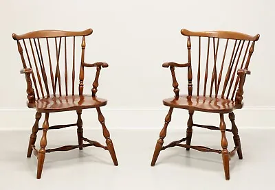 $695 • Buy PENNSYLVANIA HOUSE Solid Cherry Windsor Dining Armchairs - Pair