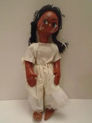 Vintage Mexican Oil Cloth Doll • $19.99