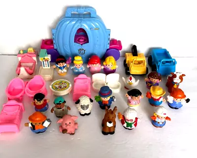 Fisher Price Little People Lot Figures Vehicles Accessories Disney Mrs. Claus • $18.99