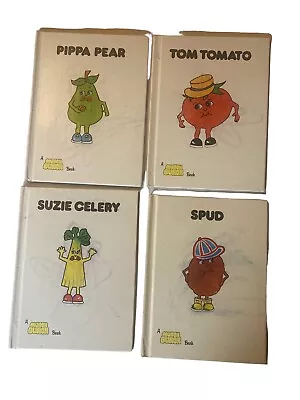Lot Of 4 A Munch Bunch Books Tom Tomatospudsuzie Celerypippa Pear Damage READ • $31.99