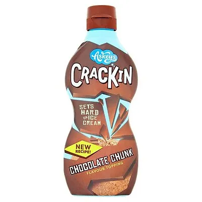 Askeys Chocolate Chunk Crackin'! Flavour Ice Cream Topping (225g) • £6.95
