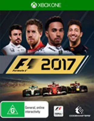 F1 2017 Xbox One -  VERY GOOD FREE POST INCLUDES MANUAL! • $24.99