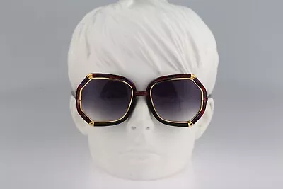 Ted Lapidus TL 10 1750 Vintage 70s Colorful Oversized Octagon Sunglasses • $185