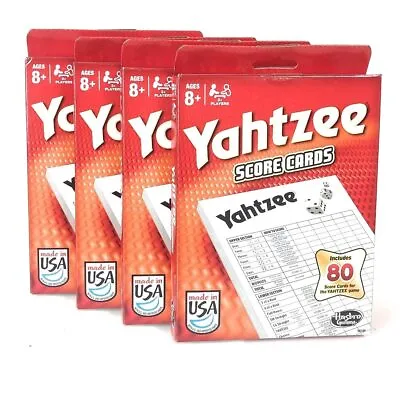 Hasbro Yahtzee 80 Score Cards (1-Pack) • $8.18