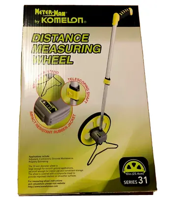 10 Inch Measuring Wheel Komelon Meter-Man Series 31 10  New • $39.99