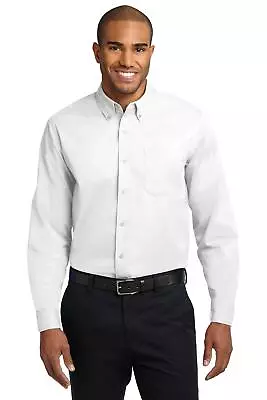 Port Authority S608 Mens Long Sleeve Easy Care Button Down Dress Shirt • $28.35