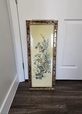 Vintage Turner Wall Art Accessory 1960s MCM Mid Century Floral Oriental VTG  • $45