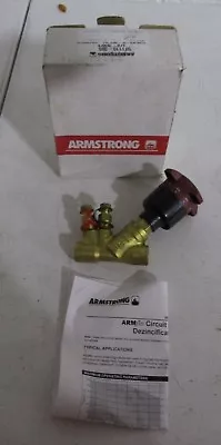 NEW Armstrong CBV050VSCR ARMflo 1/2  Venturi Circuit Balancing Valve 571110-350 • $39.99