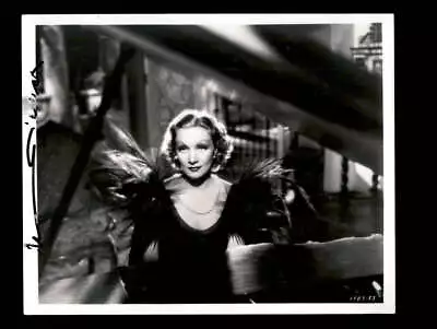 Marlene Dietrich PSA DNA Coa Signed 8x10 Photo Autograph • $166