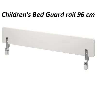 Children Bed/Baby Cot Ikea VIKARE Guard RailWhiteFalling Risk ReducesBed Rail • £31.12