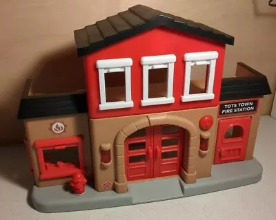 Chad Valley Tots Town Fire Station With Lights And Sounds Toy  • £12.50