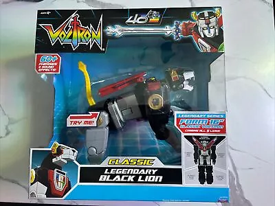 Voltron 40th Anniversary Classic Black Lion • $56.99