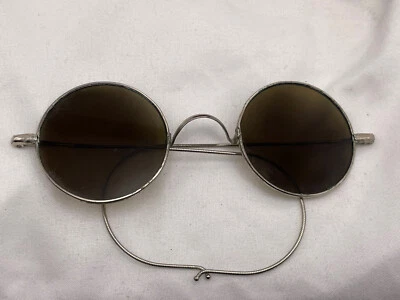 $28 • Buy Willson Vintage Sunglasses Round Steampunk John Lennon Style