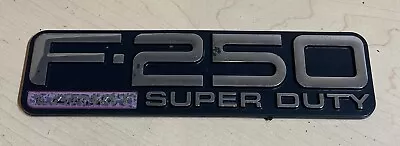 99-04 Ford F-250 Lariat Super Duty Side Fender Emblem Logo Badge Oem • $18