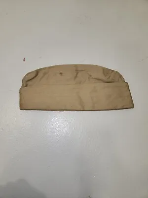 WW2 WAC Khaki Uniform Cap.  • $15