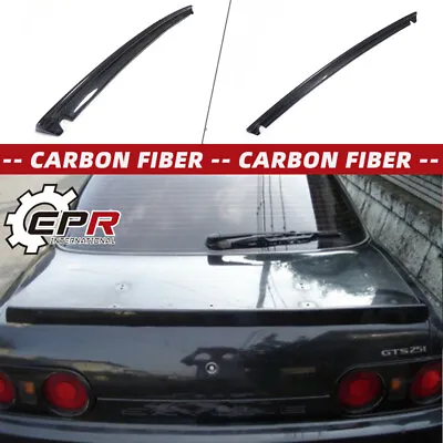 For Nissan Skyline R32 GTS GTR Nis Style Carbon Fiber Rear Trunk Spoiler Wing • $400.18