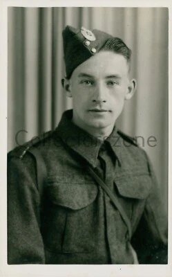 £8.56 • Buy WW2 Royal Engineers Soldier Jerome Studio Photograph 5 X 3 Inches 