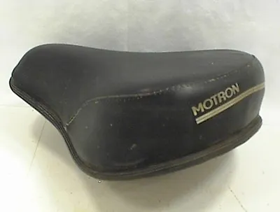 1978 Motron Classic Moped Seat Motorcycle Scooter Cushion Black • $75