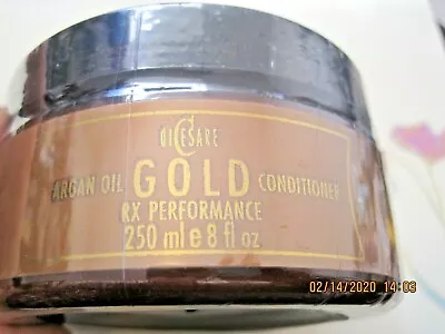 Michael Di Cesare Argan Oil Gold Conditioner RX Performance 8 Oz Sealed Jar. • $35.95