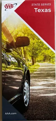 New AAA TEXAS STATE ROAD MAP   Highway Tour   TX  FREE SHIPPING  2022 • $9.79