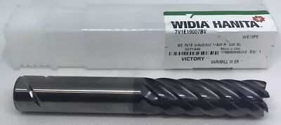 WIDIA HANITA 5971448 CARBIDE 3/4x3/4x2-1/4x5 7F .030R END MILL BRAND NEW • $109.99