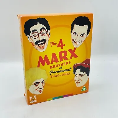 The 4 Marx Brothers At Paramount 1929-1933 Blu-ray Box Set • £39.99