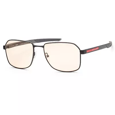 Prada Men's PS54WS-DG001S Linea Rossa Matte Black Sunglasses • $109.99