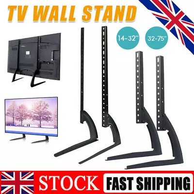 Heavy Duty TV Stand Leg Base Table Desk Top Pedestal Mount 14-75  For Samsung LG • £12.69