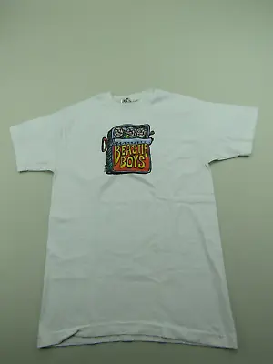 VINTAGE Beastie Boys T-Shirt Mens Medium Double-Sided Ed Renfro Music Rap Tee • $112.49