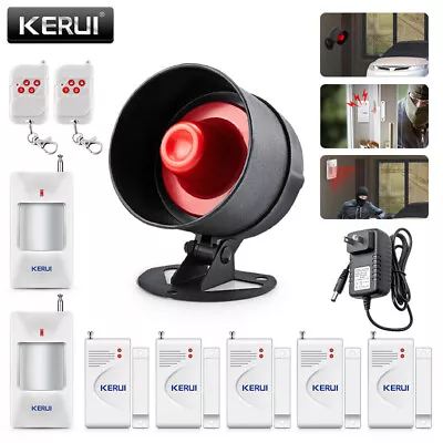 KERUI Wireless Alarm System Home House Garage Shed Security Door Sensor Burglar • $34.95
