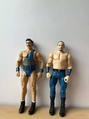 £6 • Buy WWE Simon Gotch & Aiden English Battle Pack Series 41 Wrestling Figures