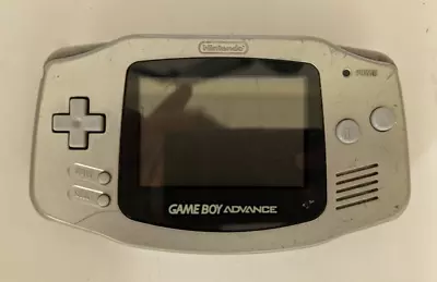 Nintendo Game Boy Advance Platinum Handheld System *FAULTY* • £14.50