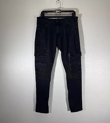 Versace V19-69 Italia Jeans Mens 32x32 Abbigliamento Sportivo Flex Moto Cargo • $55.21