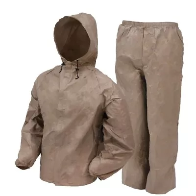 Rain Suit Jacket & Trouser Suit Raincoat For Men Outdoor Waterproof Breathable • $23.98